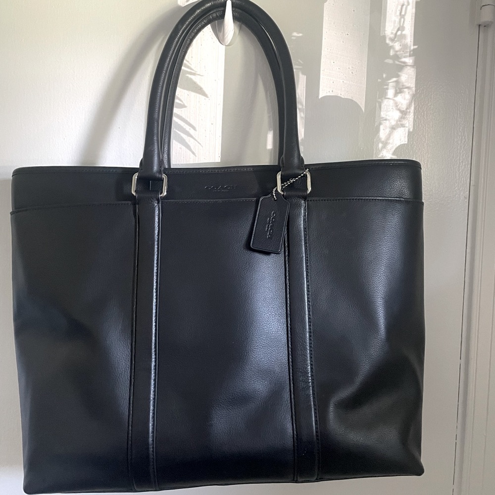 COPY - Beautiful Coach Business Tote. Brand new with tags! Unisex! Smoke free h…